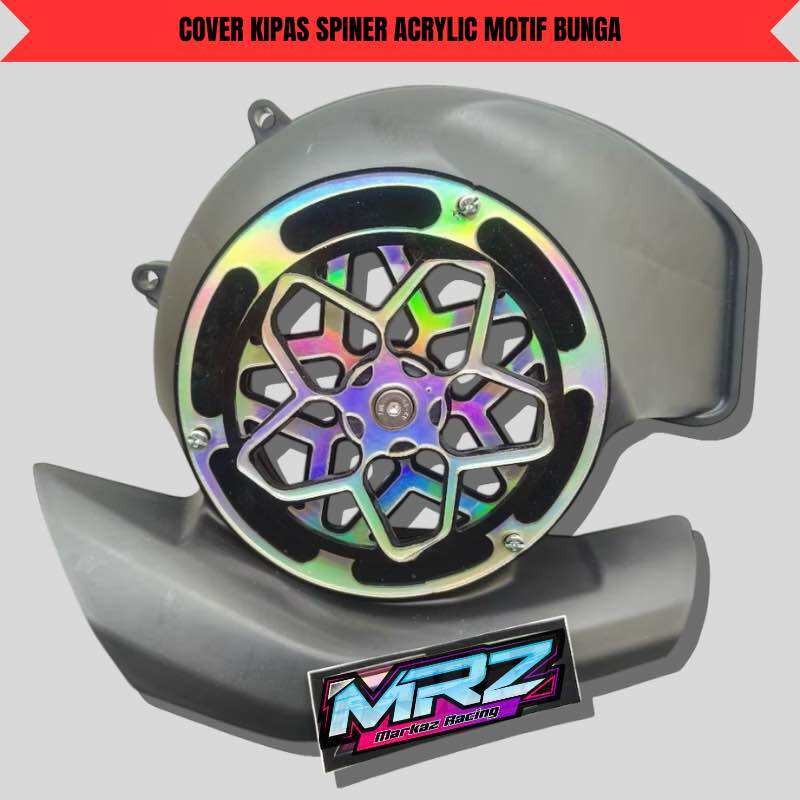 MESIN Engine Fan Cover Cover Set ACRYLIC Acriylic Rotary Spiner Flower ...