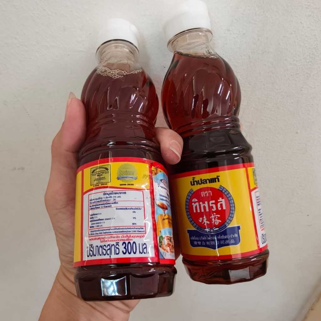 300ml Thai Tiparos Thailand Fish Sauce Nam Pla Tiparos Thai Bee Loh ...