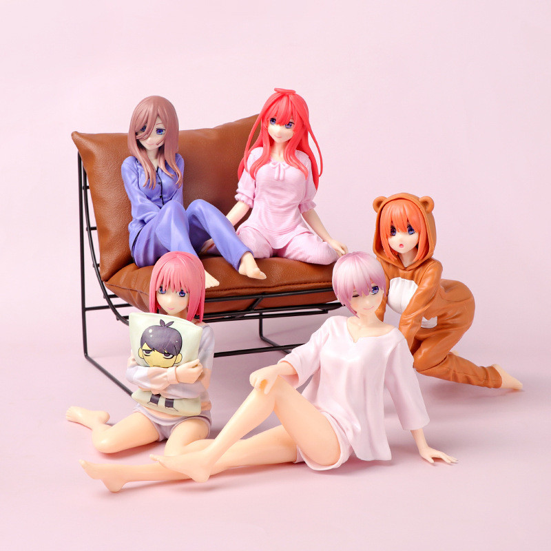 Banpresto The Quintessential Quintuplets Yotsuba Miku Pajamas PVC Figure for Sale in Chino, CA