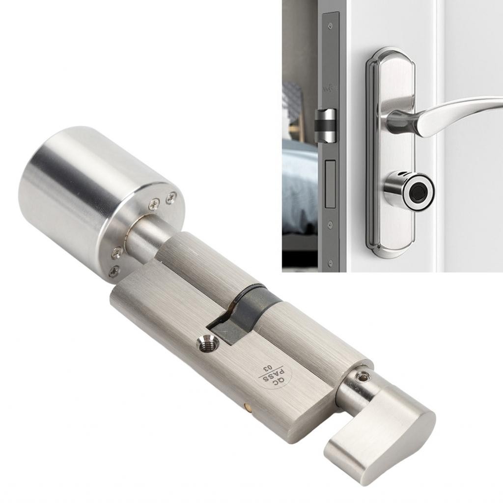 concon-my Fingerprint Keyl Cylinder Lock - Se Aluminum Door for Home ...