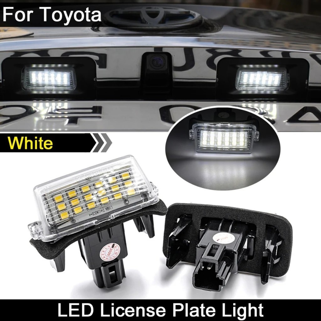 2 Pcs LED License Plate Lights – 6500K White, Compatible With 2017-2021 Ford F250 F350 Super Duty - View #7