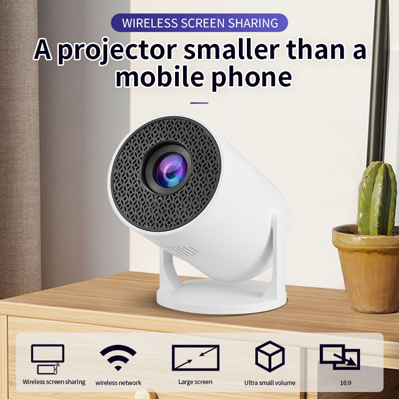 Mini Portable Mini Projector, HD Wireless/Wired Small Mobile Phone ...