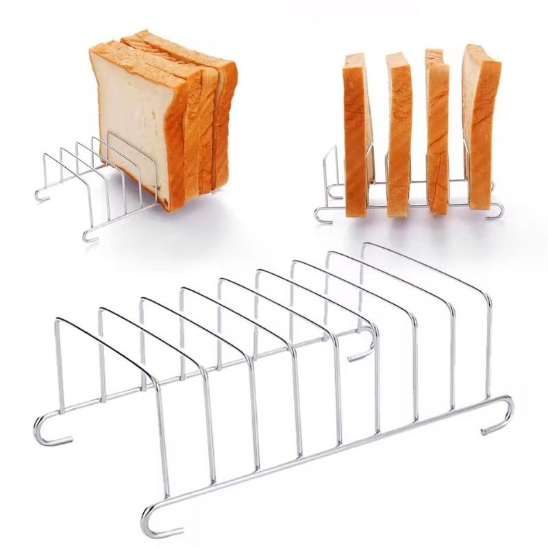 Multi-Purpose Air Fryer Rack Stainless Steel Toast Bread Baking Racks ...