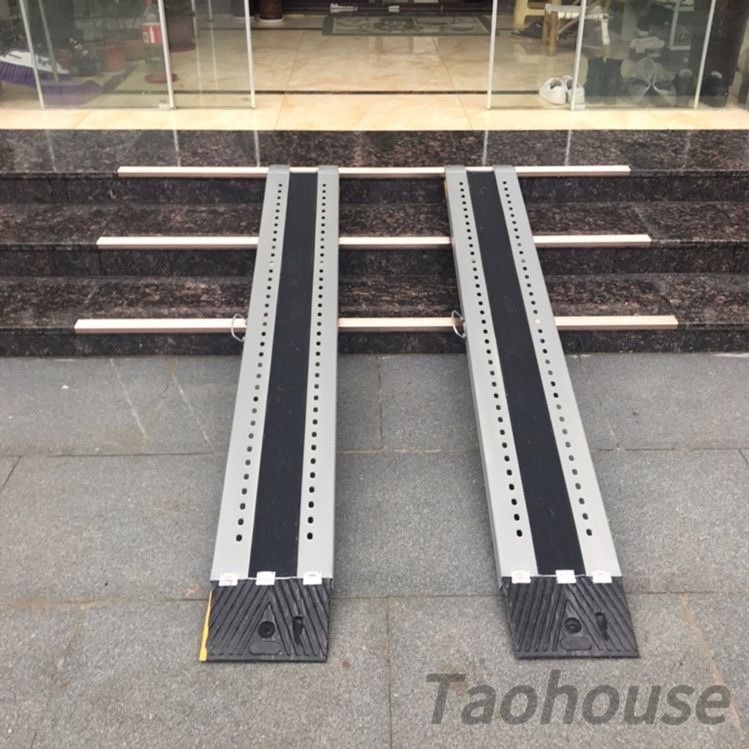 Telescopic Wheelchair Ramp 3ft/5ft/8ft Lightweight 150KG Capacity ...