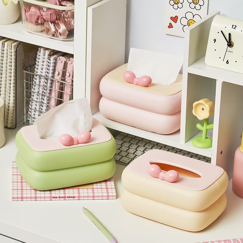 BO.EN Colorful Tissue Box for Kitchen / Living Hall / Face Towel ...