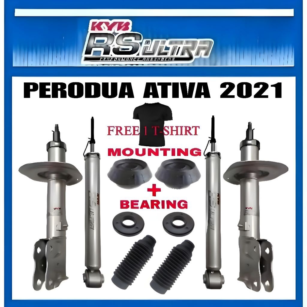 Kyb RS Ultra Heavy Duty Perodua Ativa 1.0T 2021 - Present Absorber ...