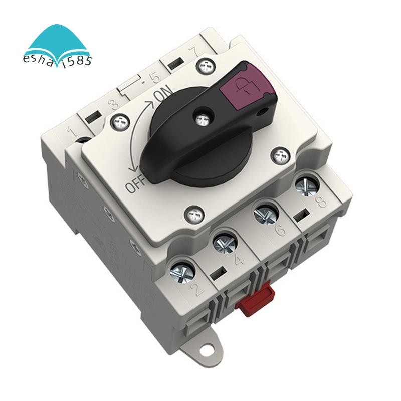 Solar Isolator Switch PV DC 1200V 32A Solar Rotating Handle Isolator ...