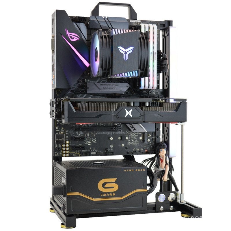 DIY Gaming Open Rack/Aluminum Frame Creative Style LG Chassis Computer ...