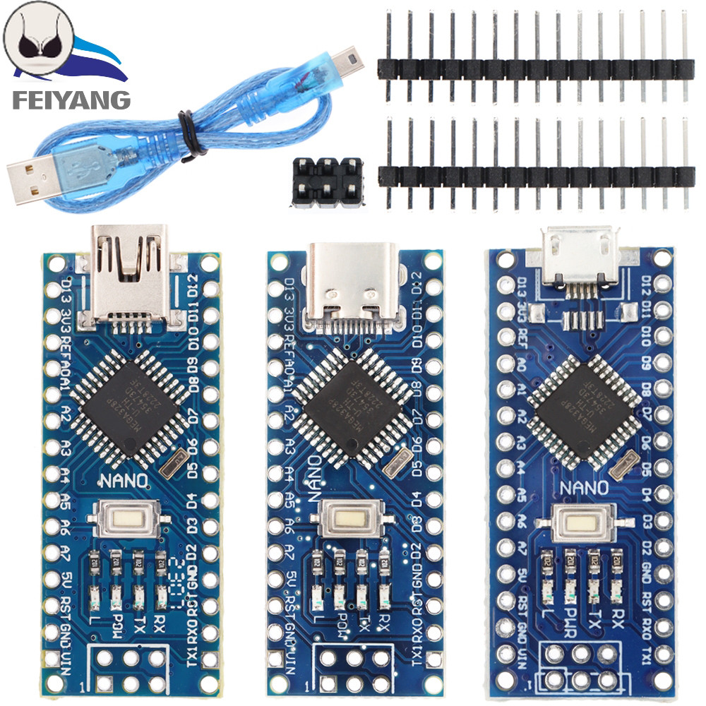 BP SAMIORE ROBOT Promotion For arduino Nano 3.0 Atmega328 Controller ...