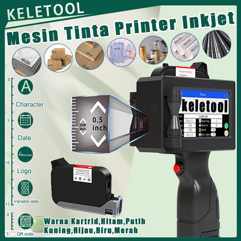 Upgraded handheld inkjet printer quick drying ink cartridge 360 ...