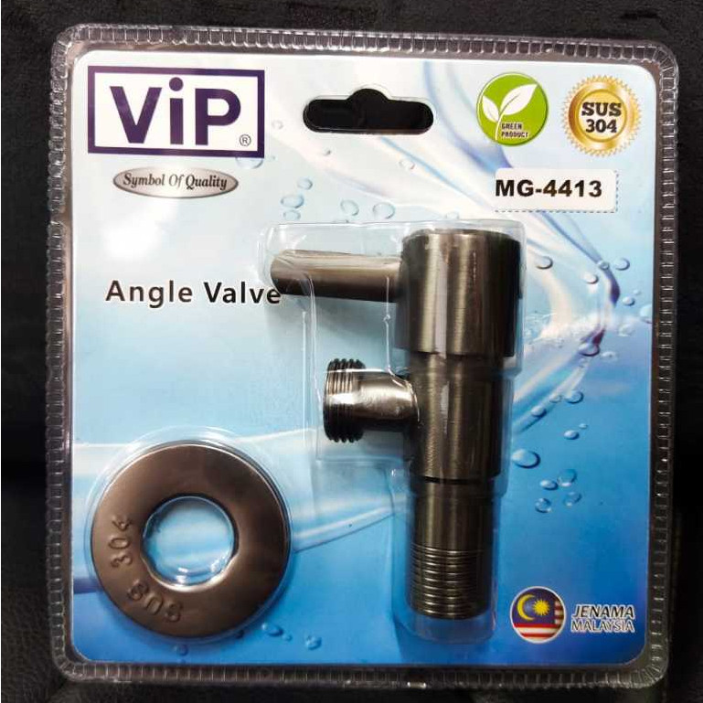 ANGLE VALVE STAINLESS STEEL MATT GREY MG4413 VIP | Shopee Malaysia