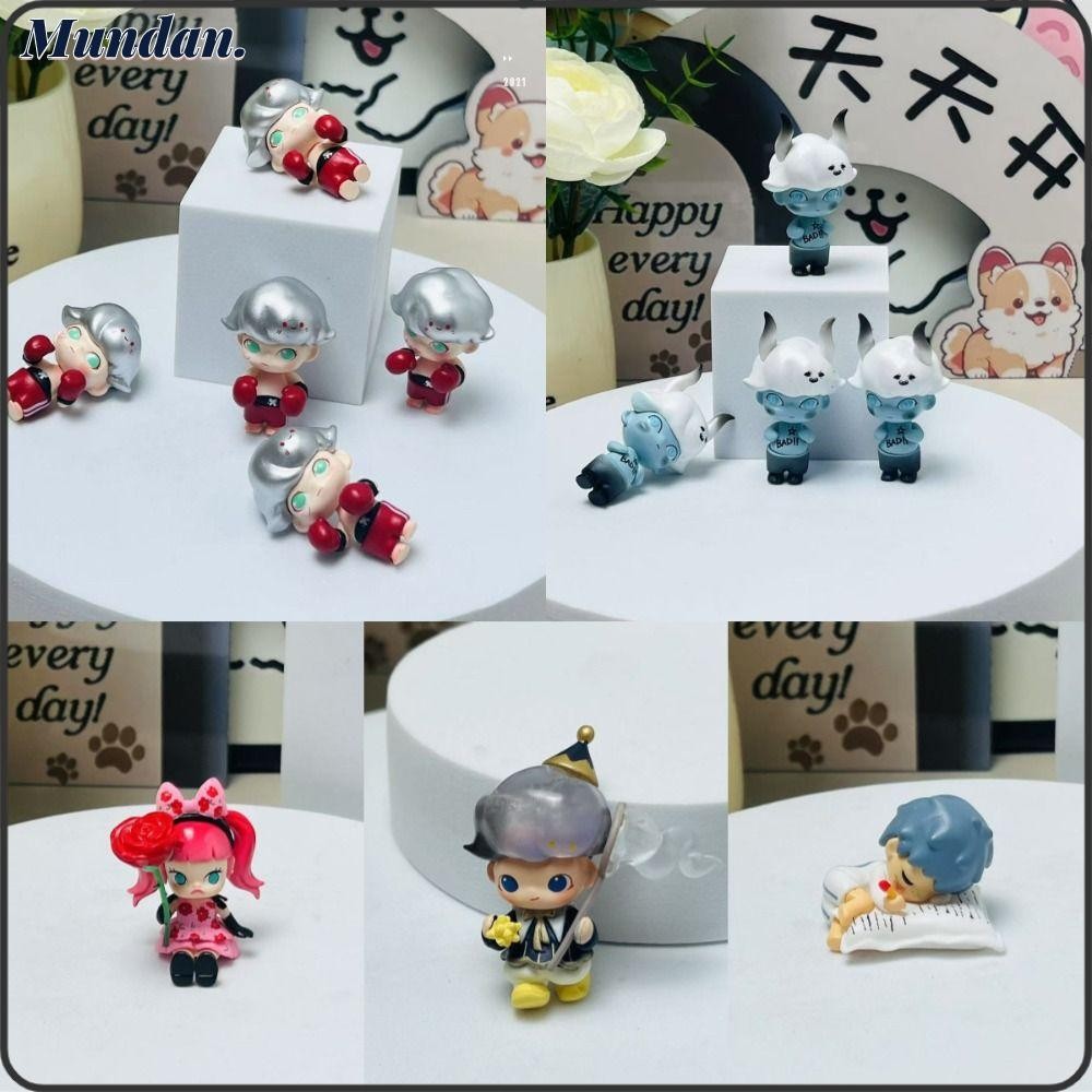 MUNDAN Molly Mini Ornaments, POP MART Dimoo Retro Series Hirono Box ...