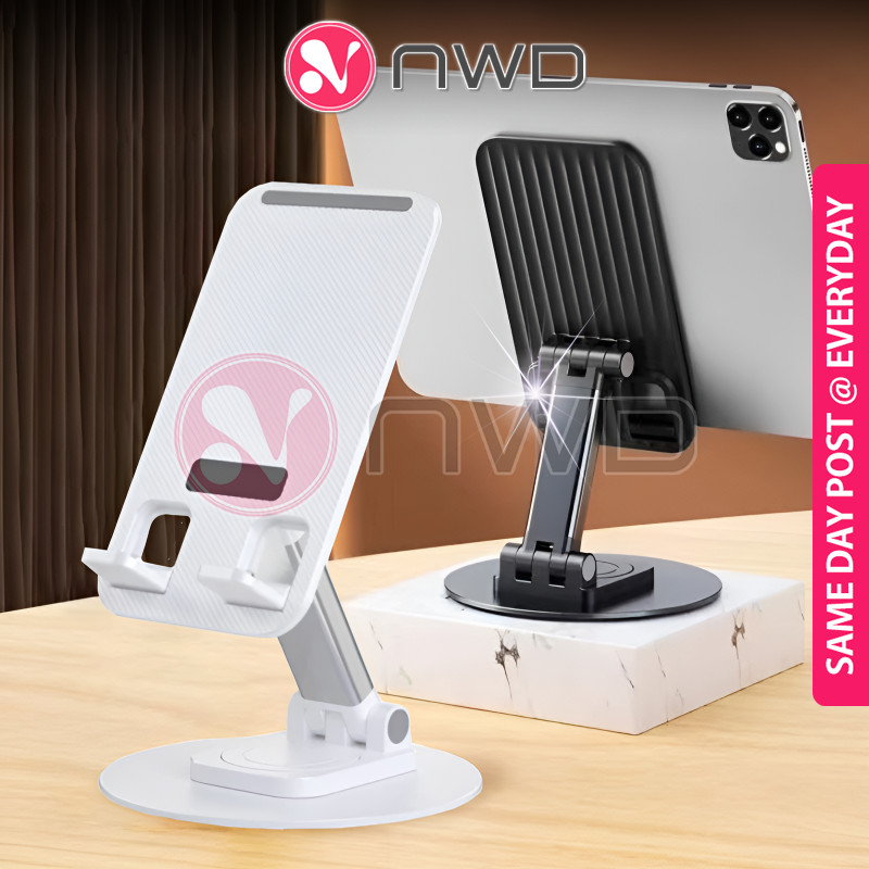 𝗦𝗪𝗜𝗩𝗘𝗟 𝗘𝗔𝗦𝗘 》 Aluminum Alloy Phone Mount Support Holder Tablet Stand ...