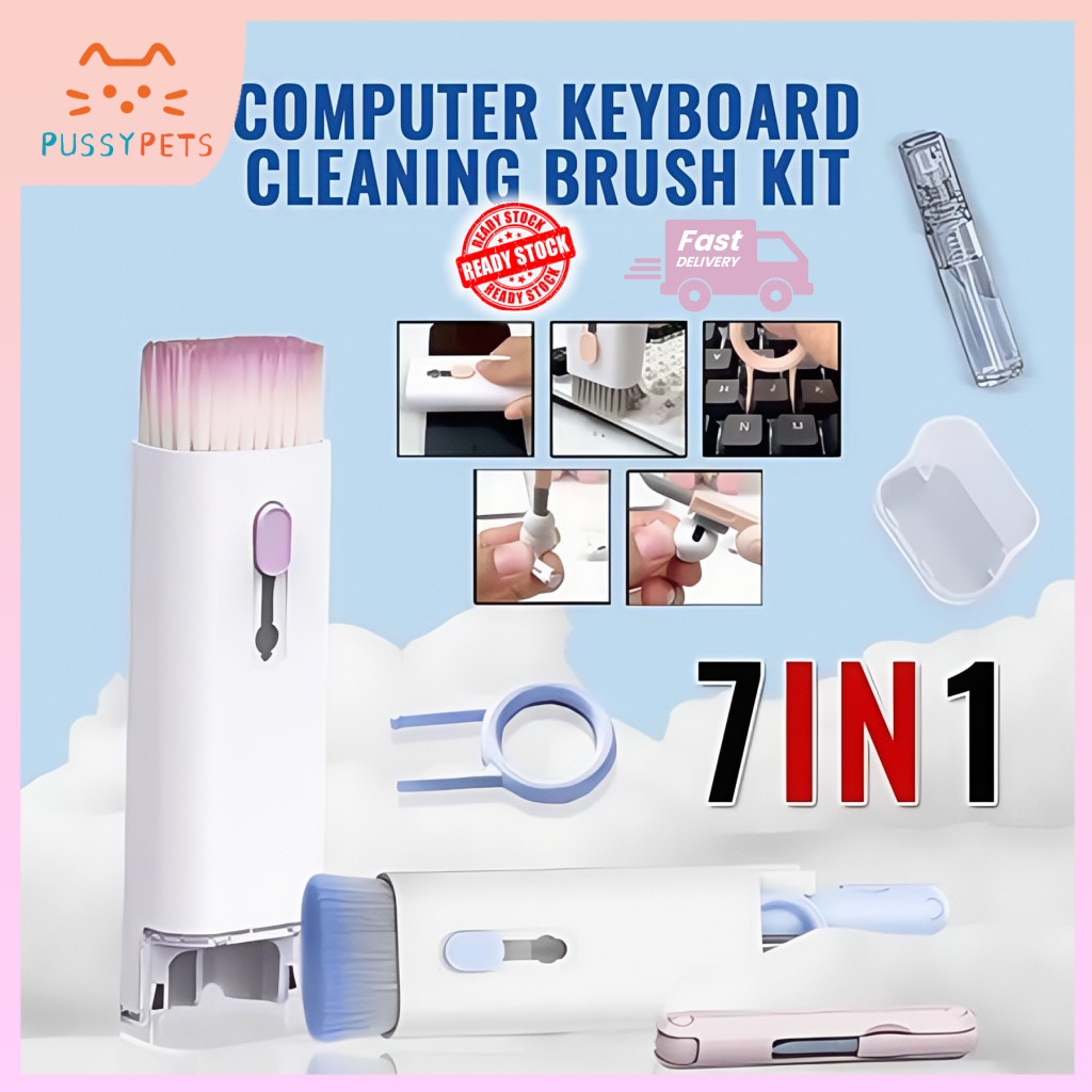 Multifunction Keyboard Screen Cleaner Kit Complete PC Laptop Phone ...