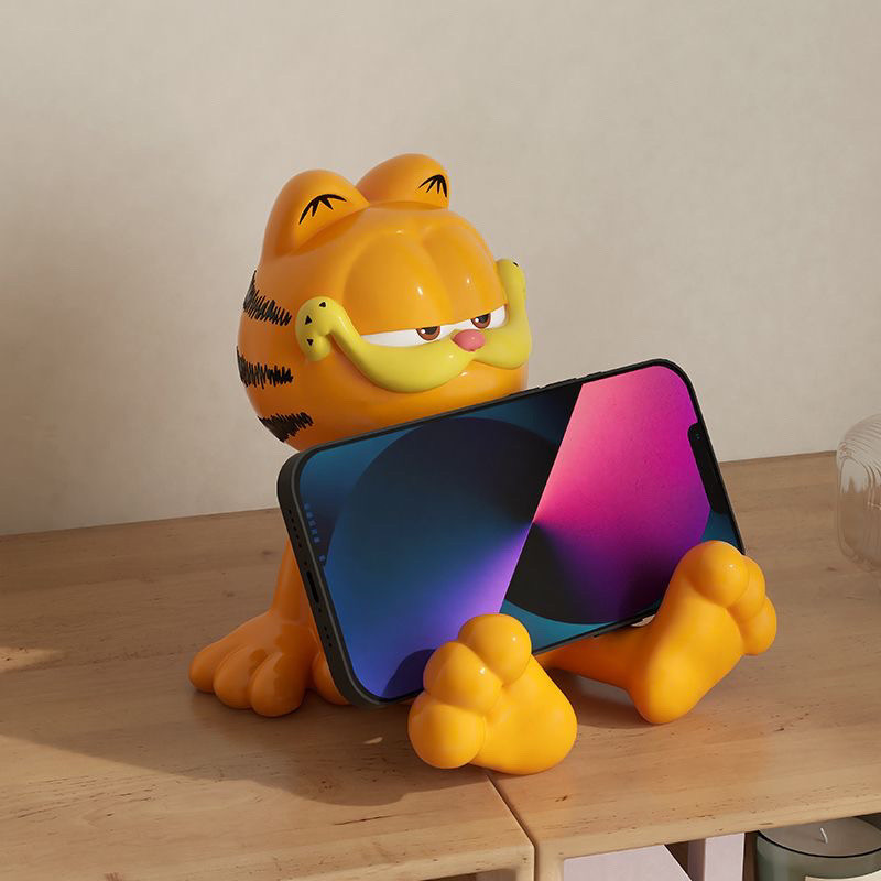 手机支架Office desk decoration, cartoon machine stand desktop简约手机支架卡通可爱桌面摆件 ...