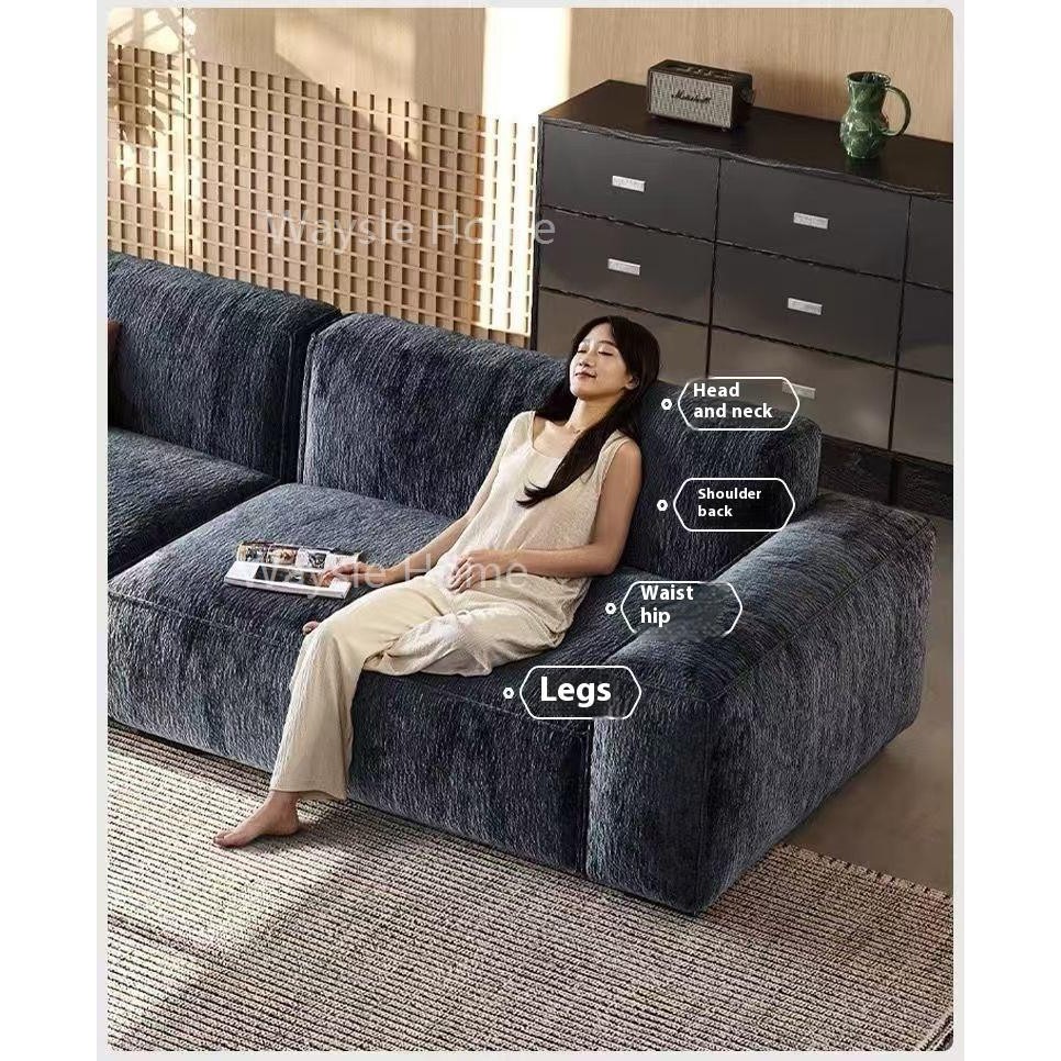 ApeHome Compressed Sofa Recliner Tatami Foldable Bedroom Soft Simple ...