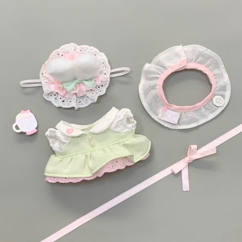 10cm Baby Clothes New Product Cotton Doll Afternoon Tea Party