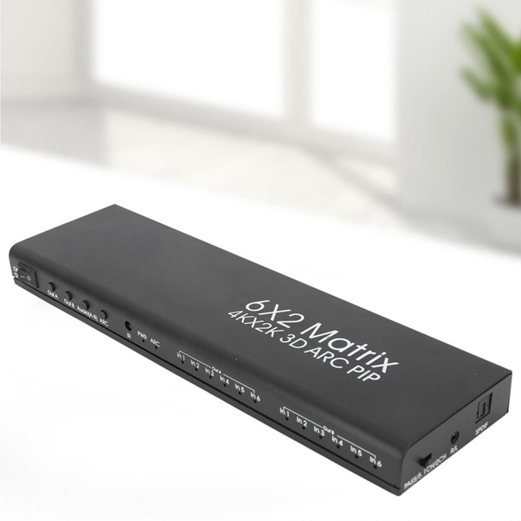 4K HD Multimedia Interface Switcher PIP Switch for Office Monitoring ...