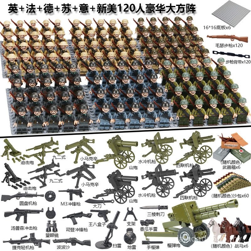 [6040 People Collection] Compatible with Building Blocks Minifigures ...