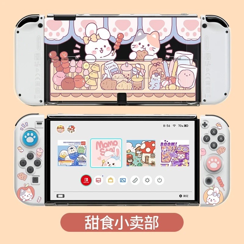 Cute Protective Case For Nintendo Switch OLED,All-inclusive Protection ...