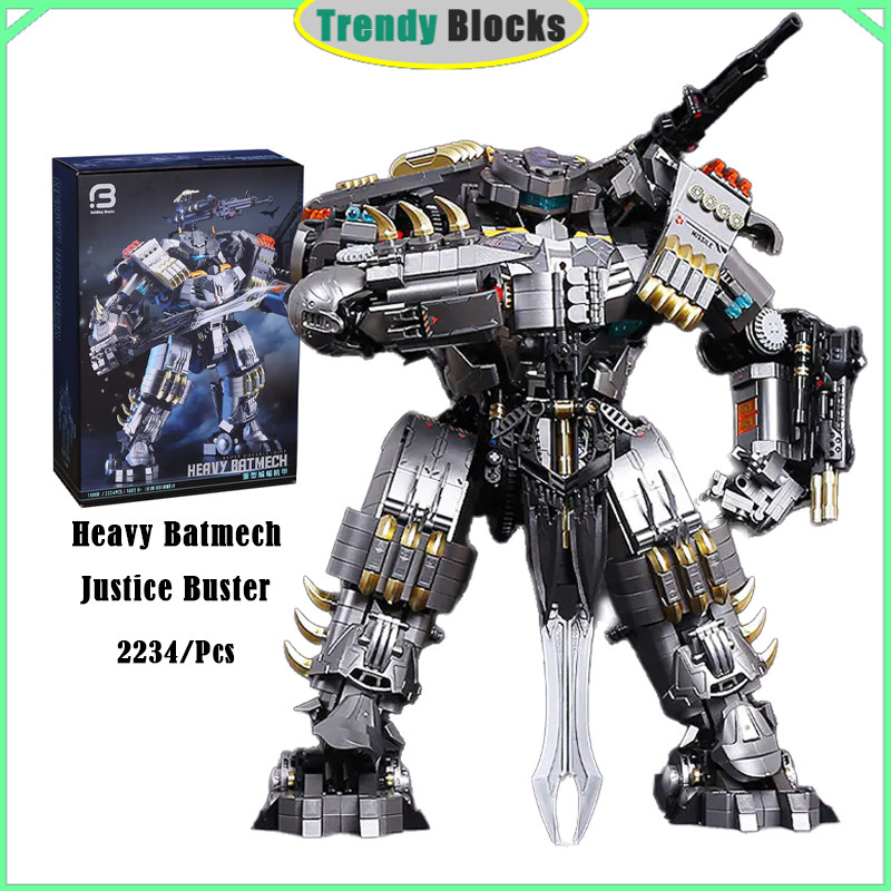 19008 Heavy Batmech Justice Buster Building Blocks Batman Batman Mech ...