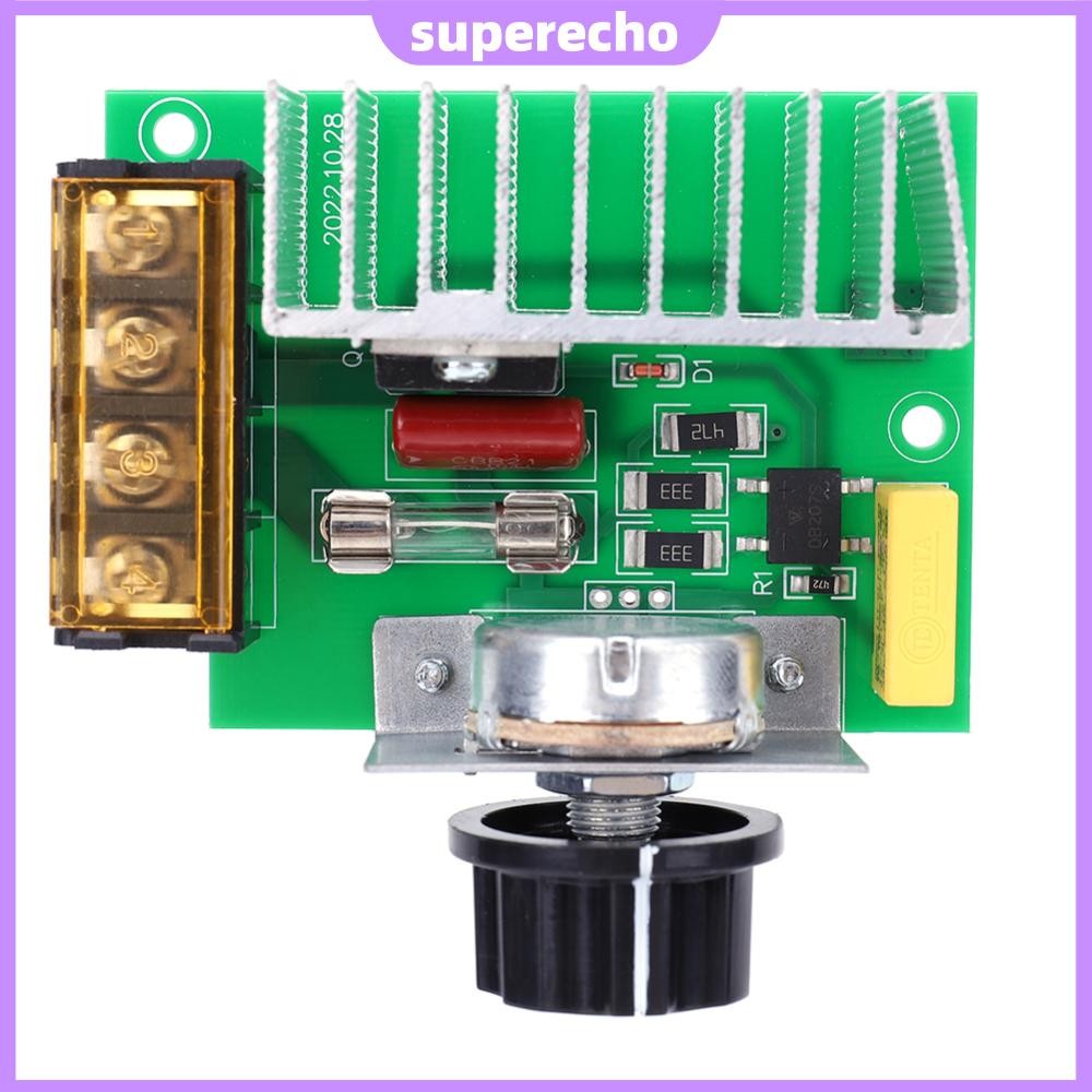 4000W Electronic Voltage Regulating Module AC 220V Thermostat Speed ...