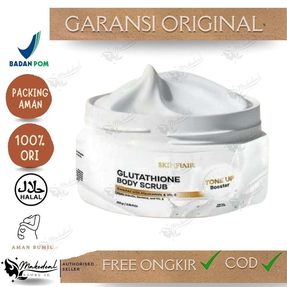 glutathione for skin treatment Skinflair Body Scrub