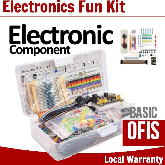 Upgraded Electronics Component Fun Kit Compatible Arduino Raspberry Pi ...
