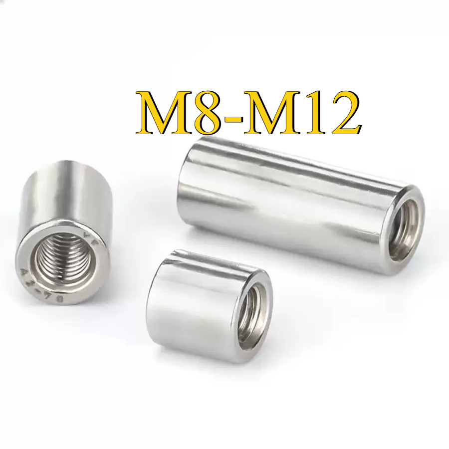 Coupling Nut/Stainless Steel 304 Stud Rod Extention Long Nut/Round ...