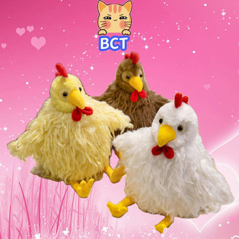 BCT Chicken plush toy Chicken Doll Chicken Plush Pillow Chicken