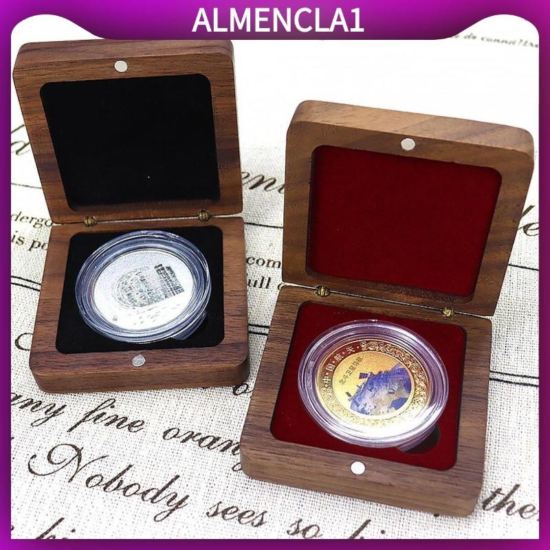 [AlmenclaabMY] Coin Presentation Display Box, Coin Storage Box ...