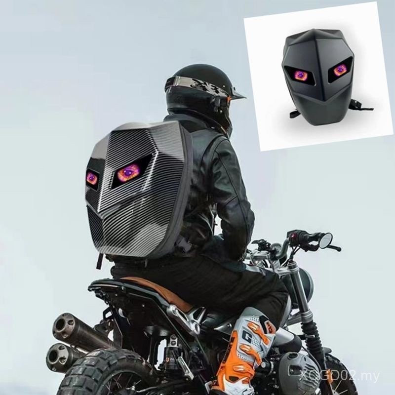 Night Shadow Rider Motorcycle Backpack LED Motorcycle Backpack Men ...