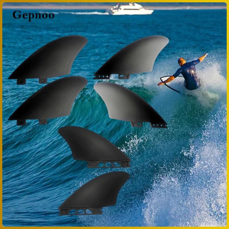 Gepnoo 2Pcs Surfboard Fins Surfing Fin Replacement Surfboard Tail ...