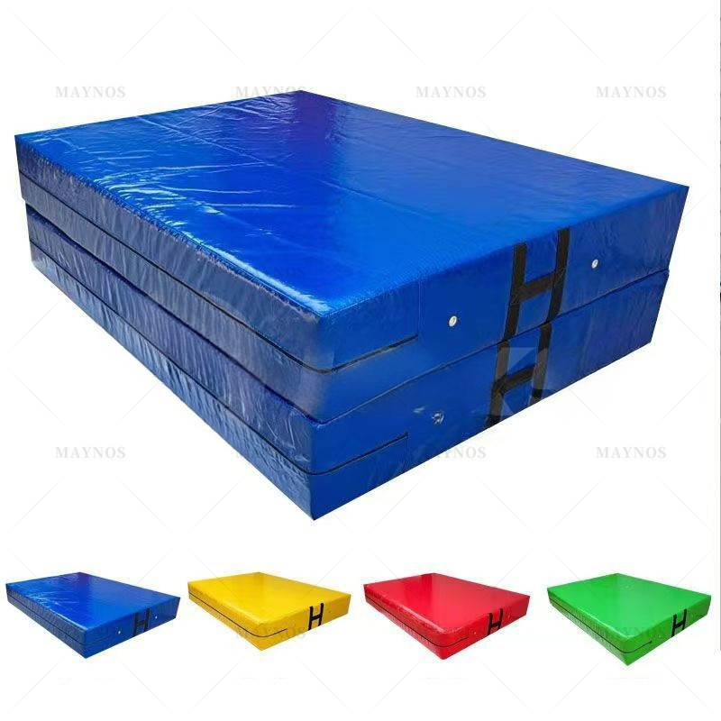 View of 🔵𝐑𝐞𝐚𝐝𝐲 𝐒𝐭𝐨𝐜𝐤🟡 Thick Tumbling Mat 2x1meterx20cm for Gymnastics Practice ...