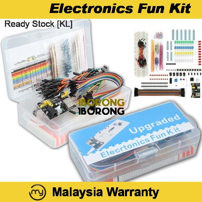 Upgraded Electronics Component Fun Kit Compatible Arduino Raspberry Pi ...