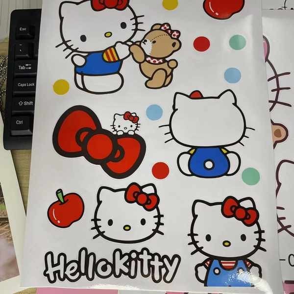 sticker cute sticker custom sticker KT Cat Waterproof Laptop Mobile ...