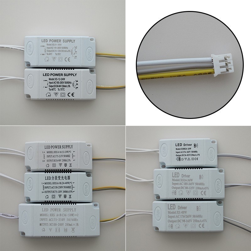 LED Drive Segmented Ceiling Lamp Light Transformer Constant Current ...