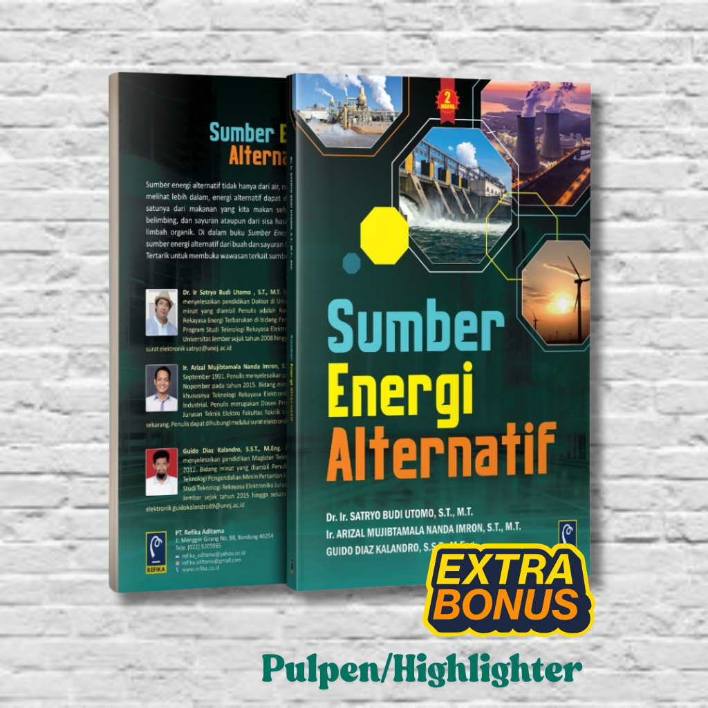 Alternative energy resource book | Dr. Ir. Satryo Budi Utomo ST, MT ...