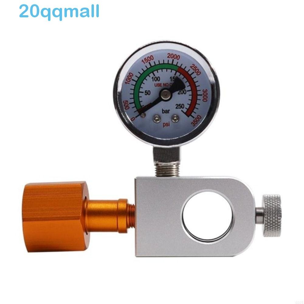QQMALL Soda Bottle Inflator Connector, Charging Valve CGA320/W21.8 CO2 ...