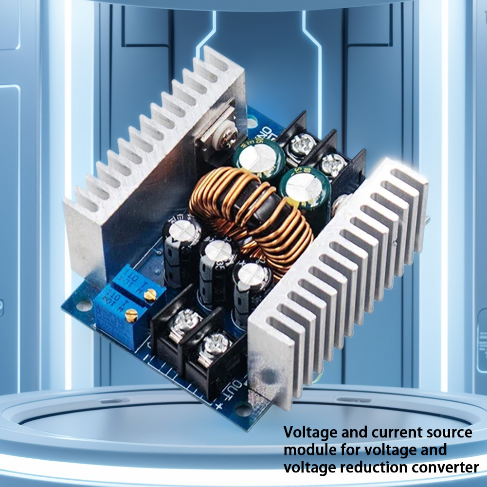 DC 300W 20A CC CV Voltage Buck Module Constant Current Adjustable Step ...