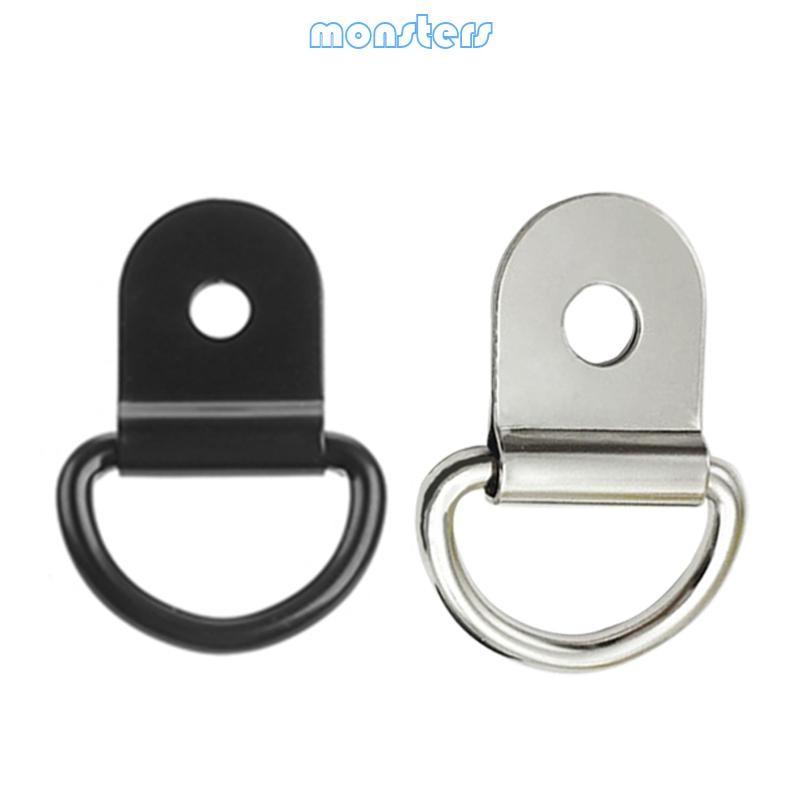 Mon 20Pcs D Ring Tie Down Small Steel D Rings Anchor Lashing Ring for ...