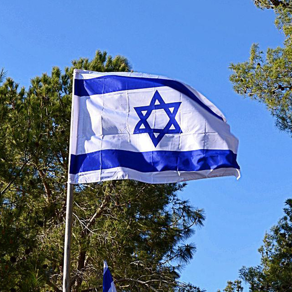 Israeli National Country Flags 90x150cm Israel National Flag Polyester ...