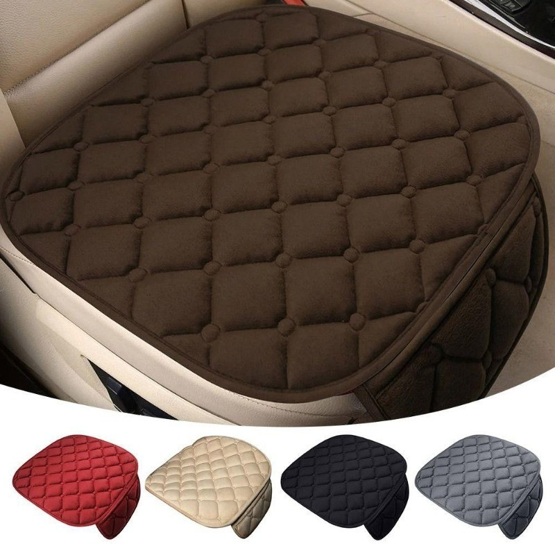 Car Seat Front Cover Flocking Cloth Cushion Non Slide Auto Protector ...