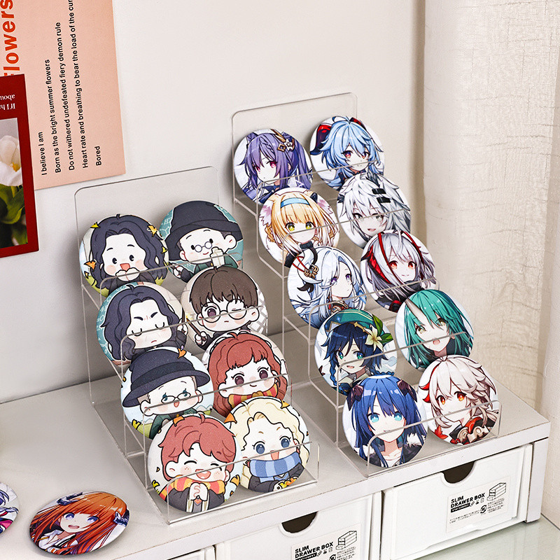 Bar Storage Rack Acrylic Desktop Wallet Display Rack Cartoon Glasses ...