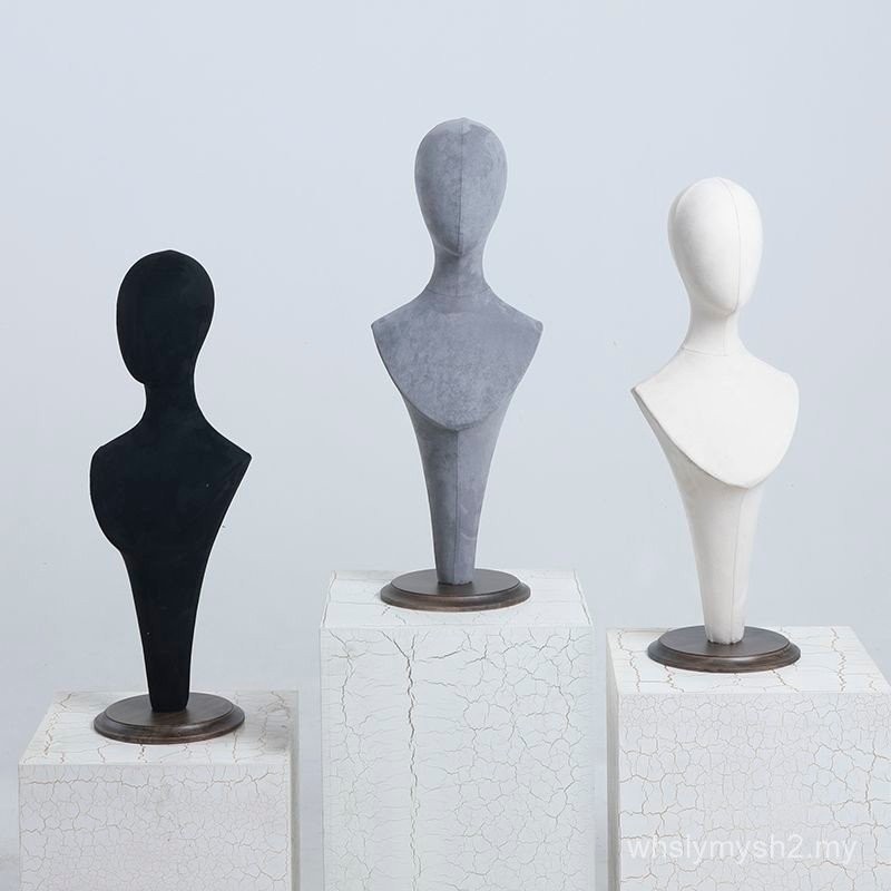 Necklace Jewelry Display Display Model Hat Rack Head Model Props Wig ...