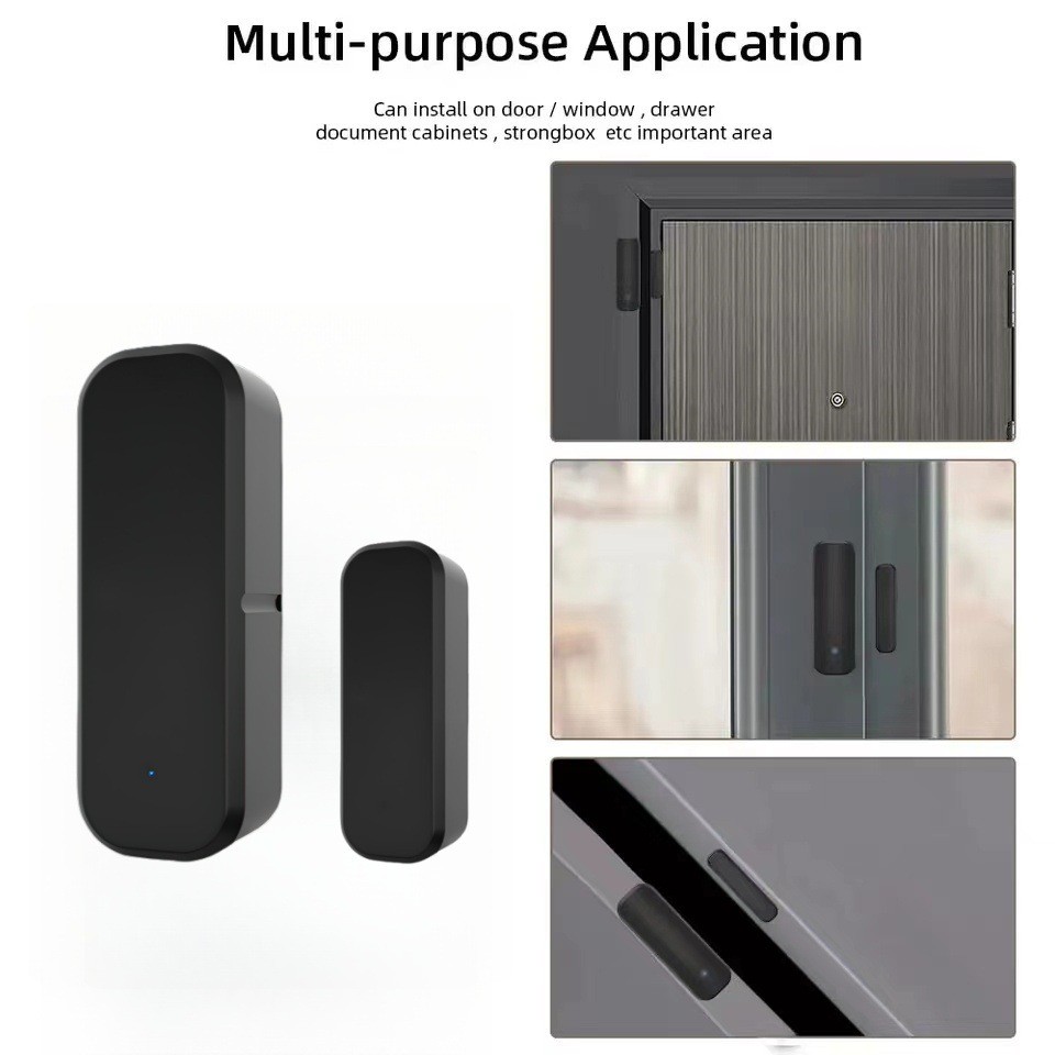 Tuya Zigbee Smart Door Sensor Window Drawer Garage Door Wireless Open ...