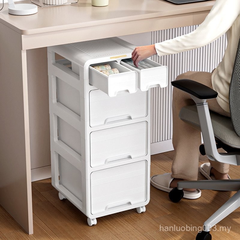 2024 Under Desk Storage Cabinet Removable Wheeled Storage Box Office ...