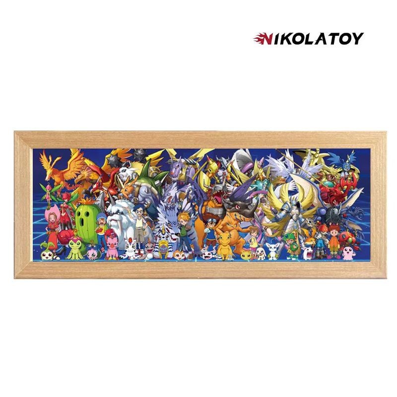 NIKOLATOY Japanese Digimon Handheld Anime Periphery Ghostblade 3D ...
