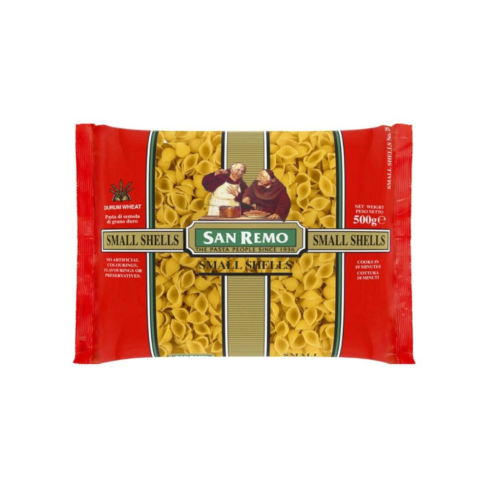 San Remo Small Shells Pasta – Perfect for Soups & Sauces (500g ...