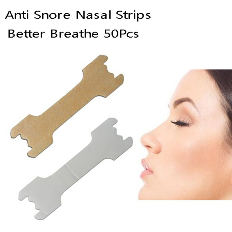 [eetmo] 5Pcs Transparent Nasal Strips Anti-Snoring Sticker Better Nose ...